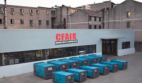 CFAIR with Cutting-Edge Diesel Engine Driven Oil-Free Air Compressors