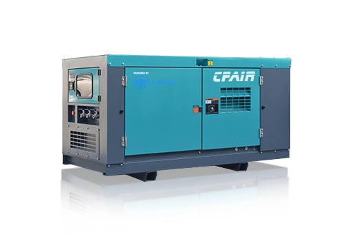 CF185BF-7 185 CFM 7 Bar Diesel CFAIR Box Air Compressor with FAWDE Engine