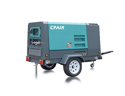 CF265MCI-7 Towable Compressor with Aftercooler
