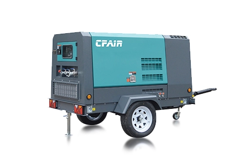 CF265MCI-7 Towable Compressor with Aftercooler