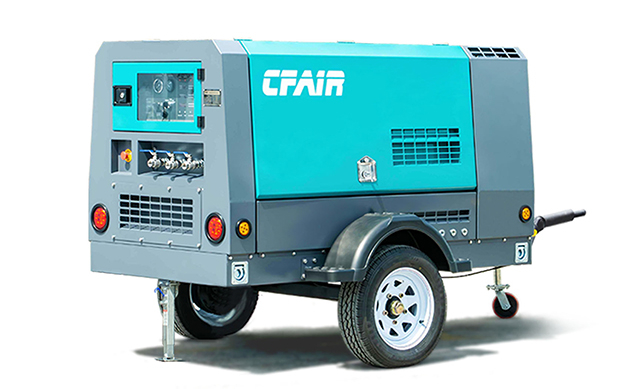 50CFM Portable Diesel Air Compressor