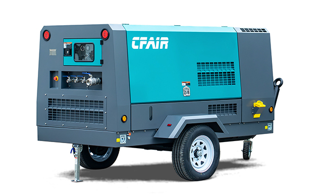 390cfm Portable Diesel Air Compressor