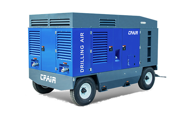 1200cfm Portable Diesel Air Compressor