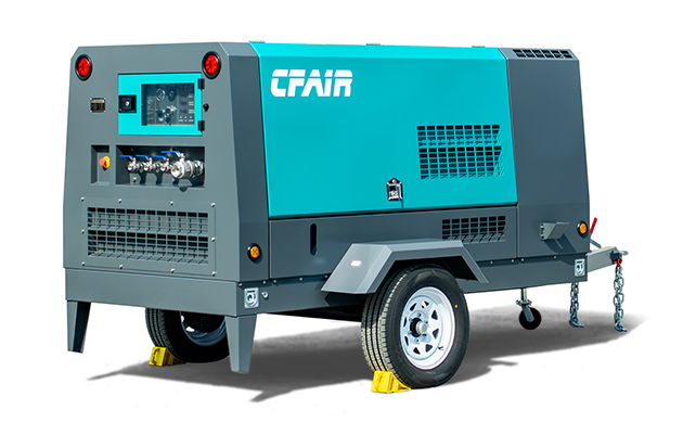 375cfm Portable Diesel Air Compressor