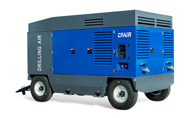 1250cfm Portable Diesel Air Compressor