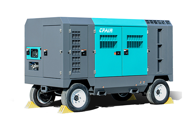 750cfm Portable Diesel Air Compressor