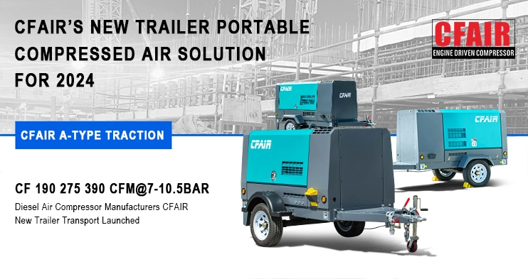 CFAIR'S NEW TRAILER PORTABLECOMPRESSED AIR SOLUTION FOR 2024