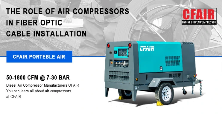 The Role of Air Compressors in Fiber Optic Cable Installation